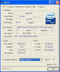 CPU-Z procesor