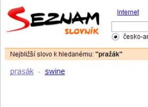 Seznam slovník